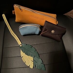 New Portland Leather Small Goods Bundle